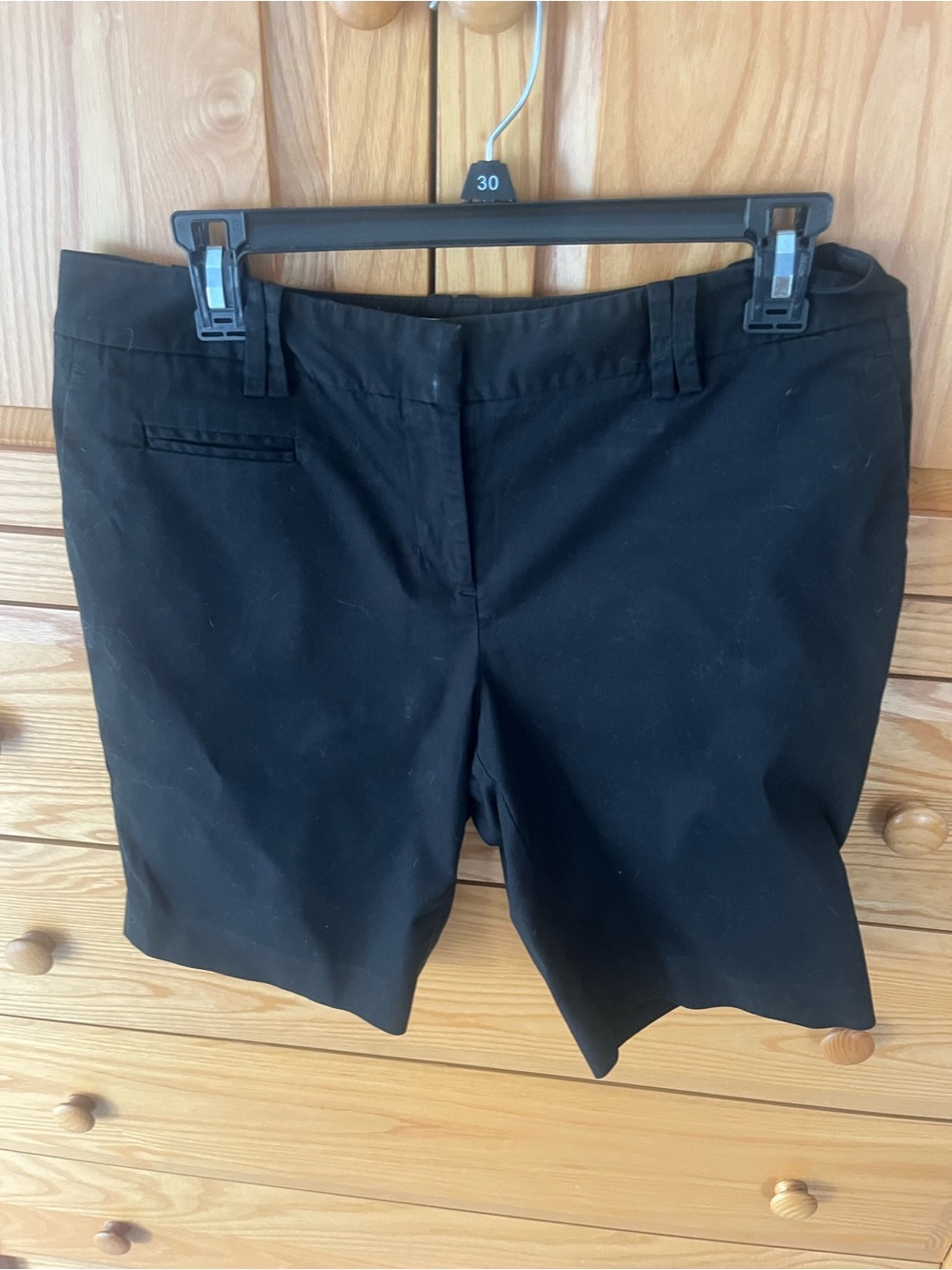 LOFT Black Women's Bermuda Shorts